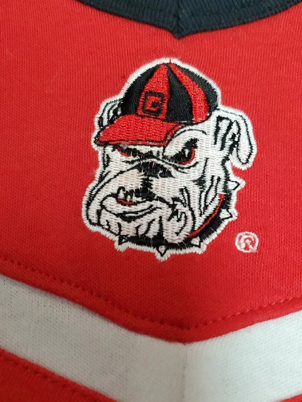 Mighty Mac Sports Georgia Bulldogs Cheerleader One Piece Dress Size 6X